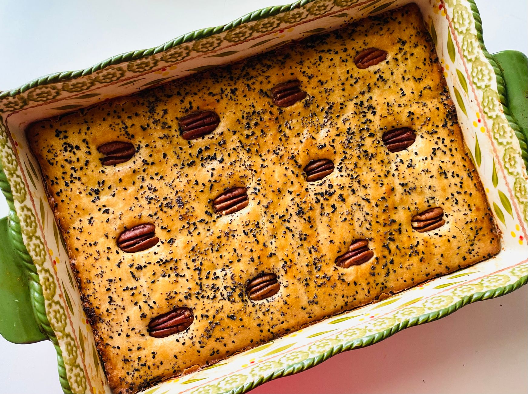 Overnight Apricot Pecan Coffee Cake