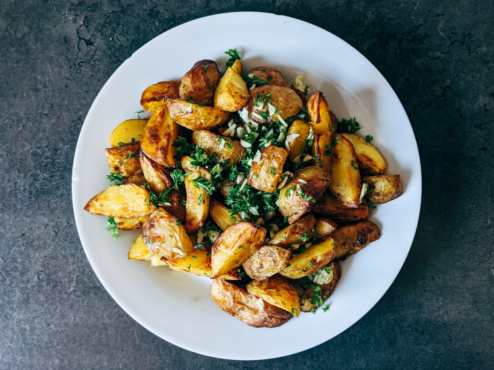 Herbed Garlic Potatoes