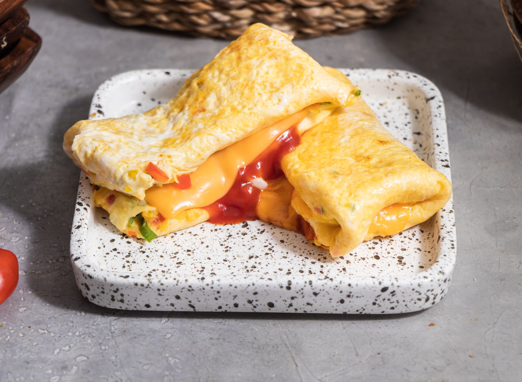 Ham and Cheese Omelet