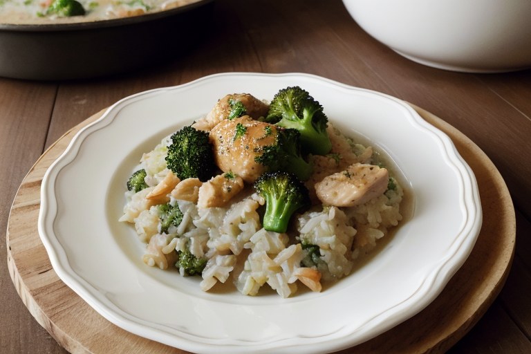 Chicken Broccoli Rice Casserole