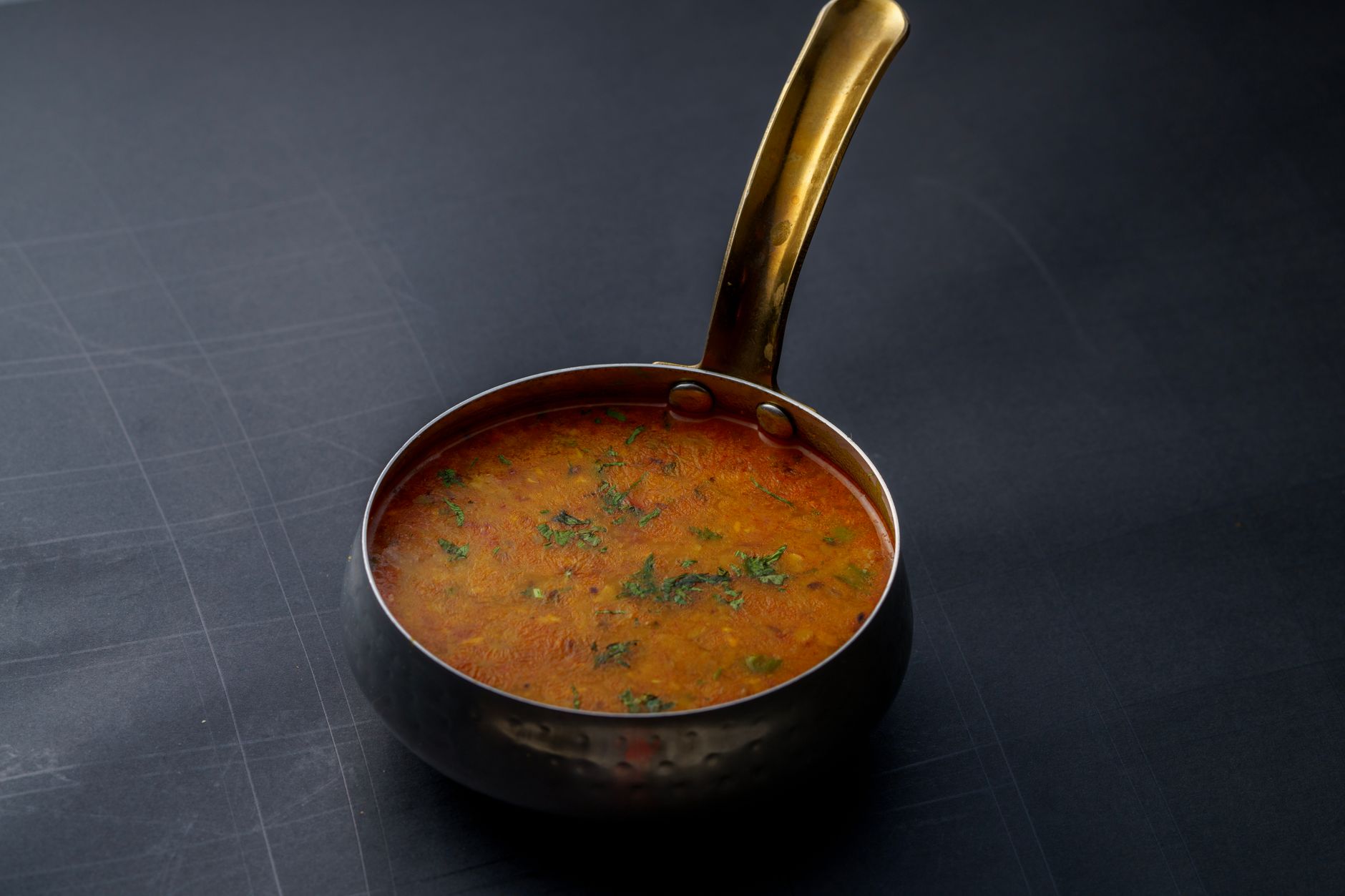 Golden Coconut Lentil Soup