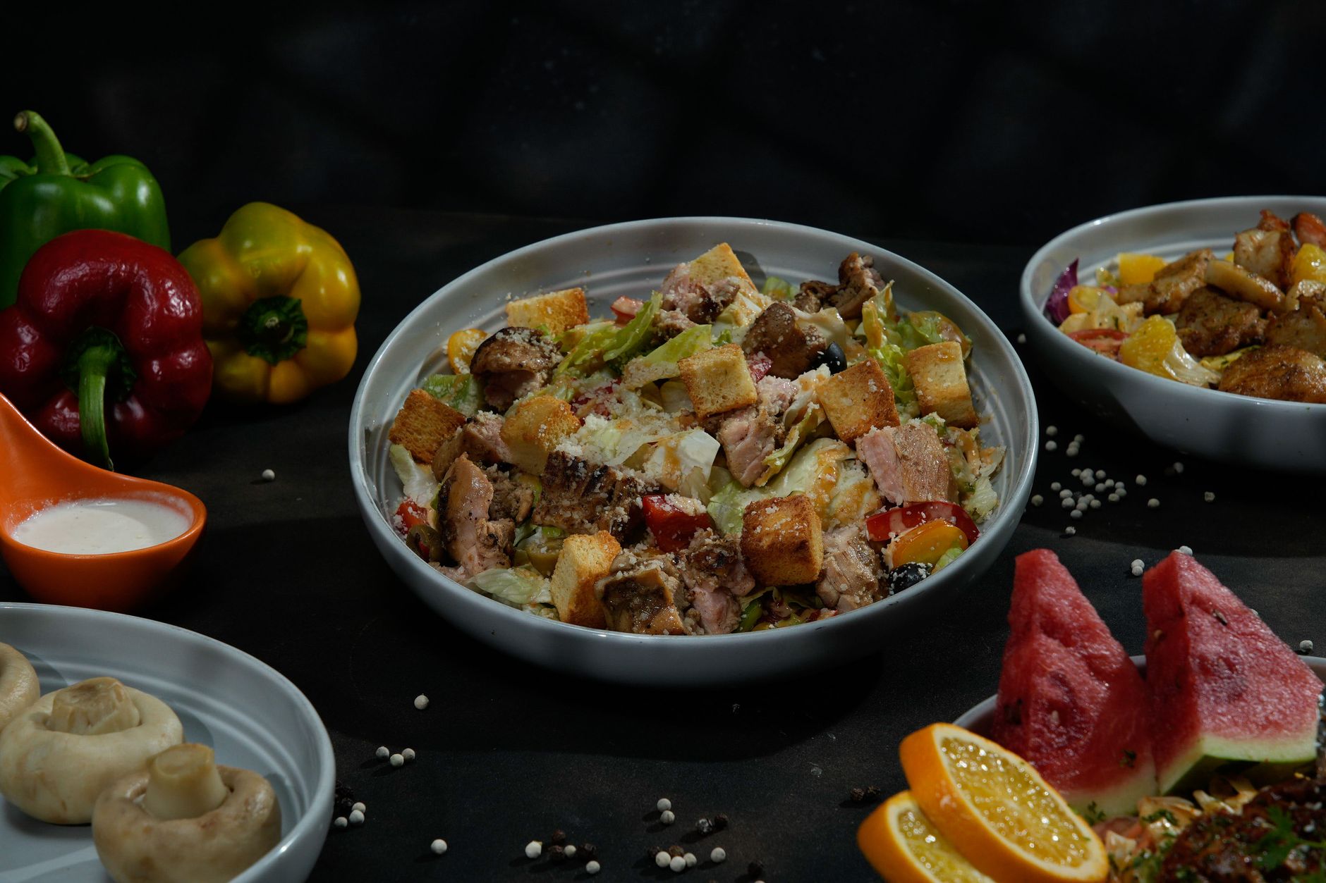 Southwestern Pork Salad