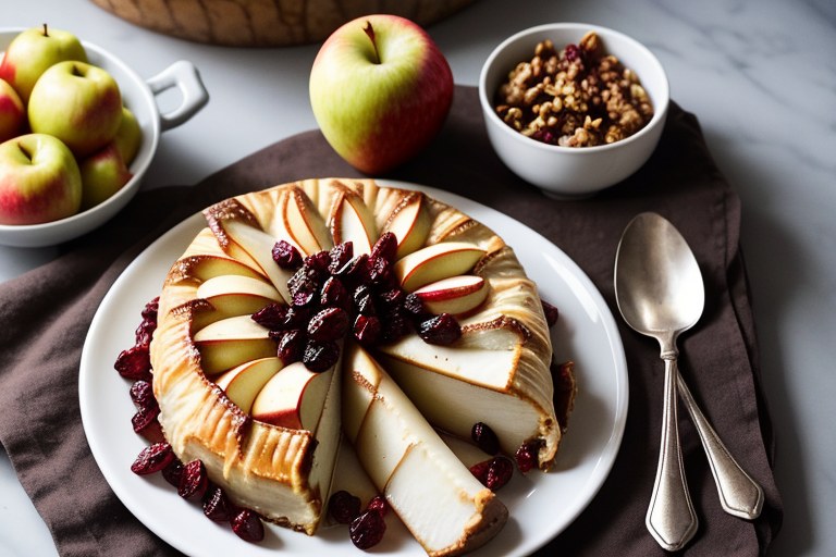 Baked Brie with Apples
