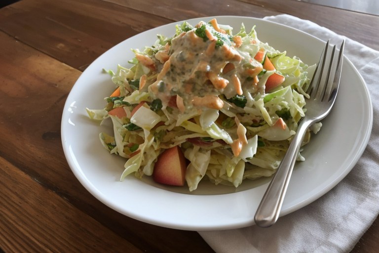 Easy Creamy Coleslaw