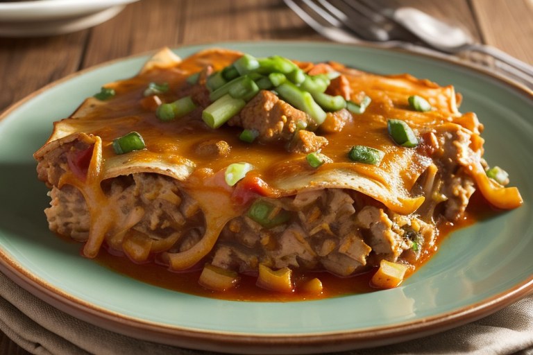 Turkey Enchilada Casserole