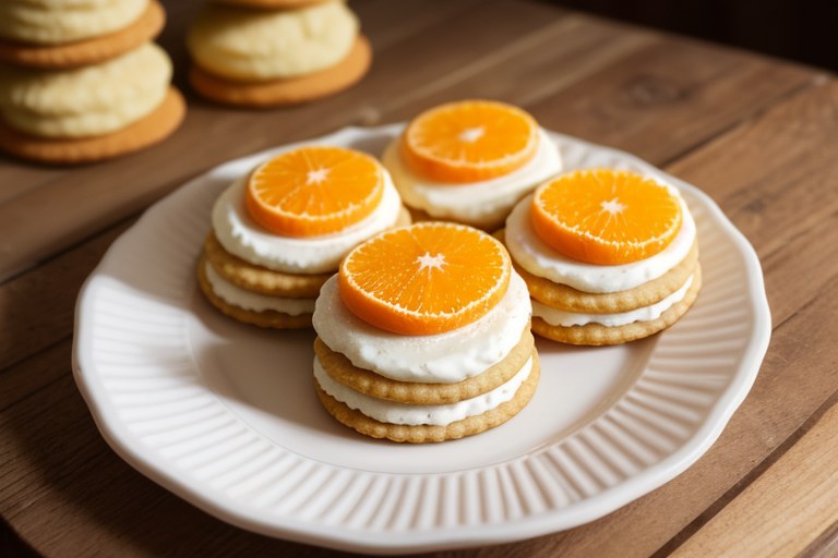 Orange Creamsicle Cookies