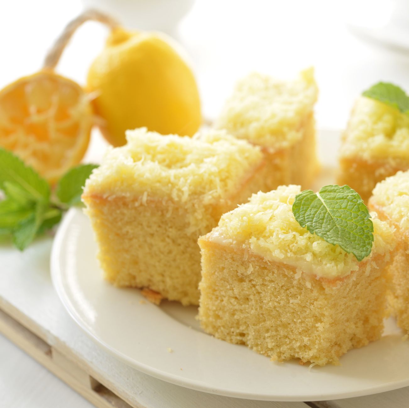 Luscious lemon cake