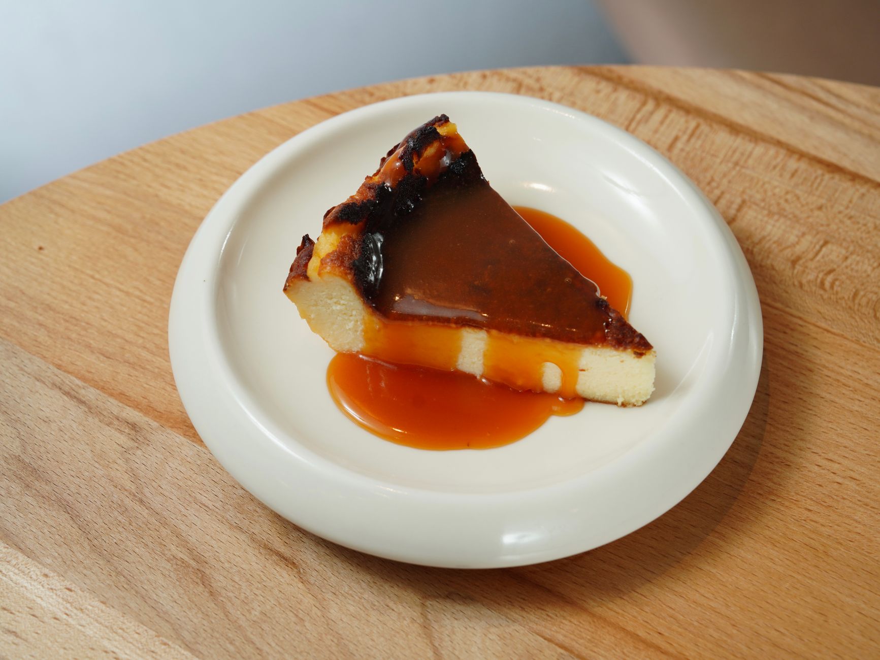 Burnt basque cheesecake