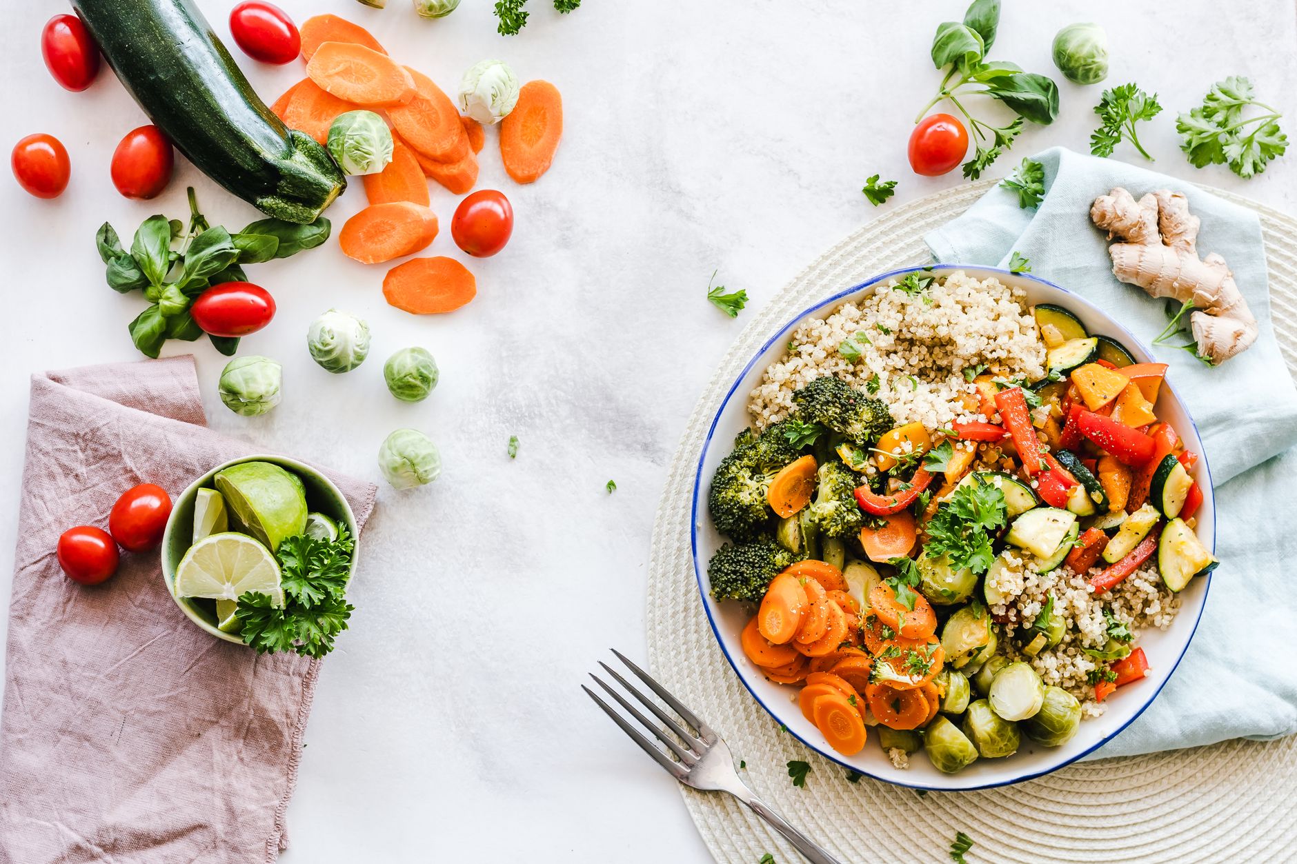 Garden Vegetable Quinoa Soup