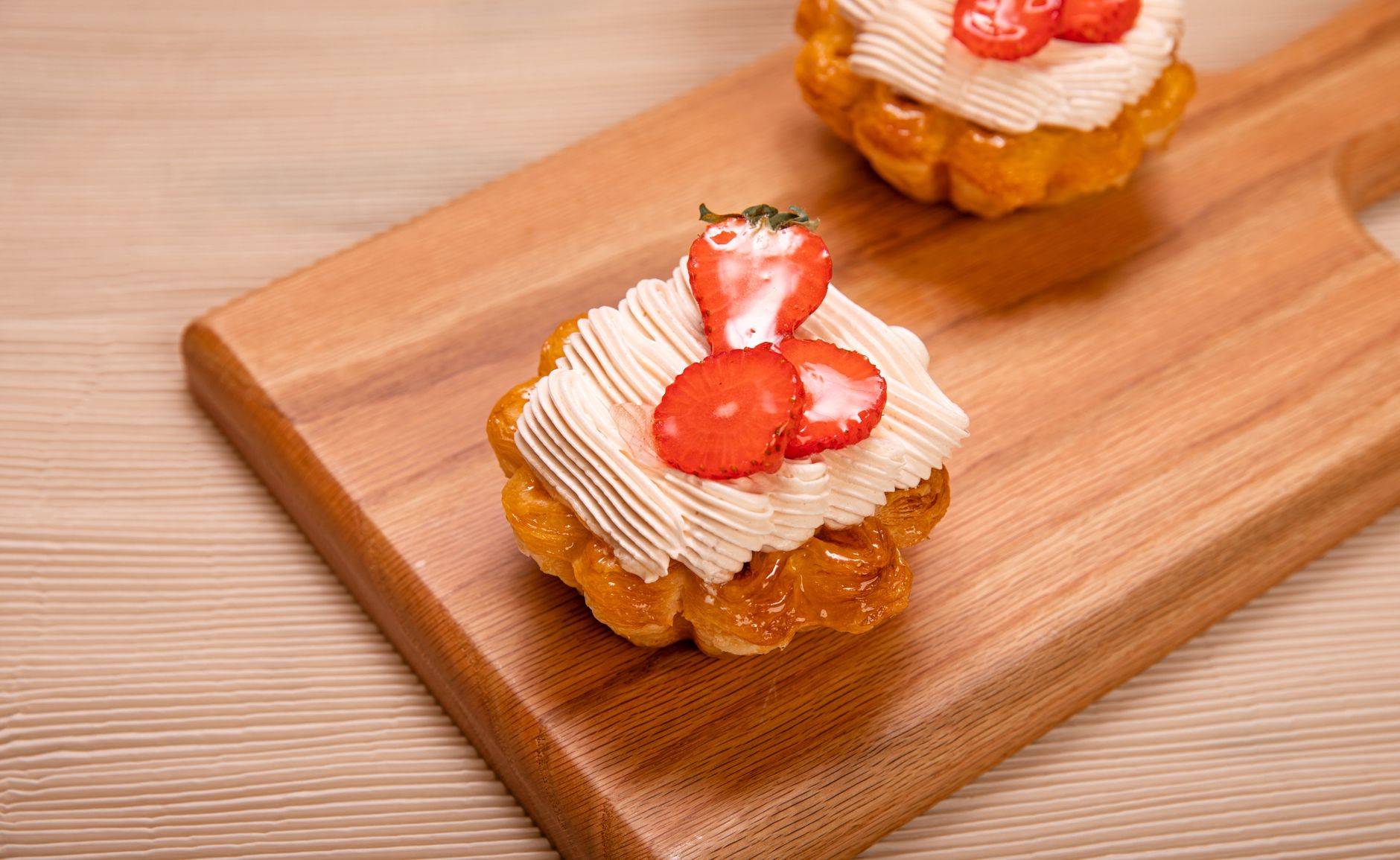 Strawberry Puff Pastry Dessert