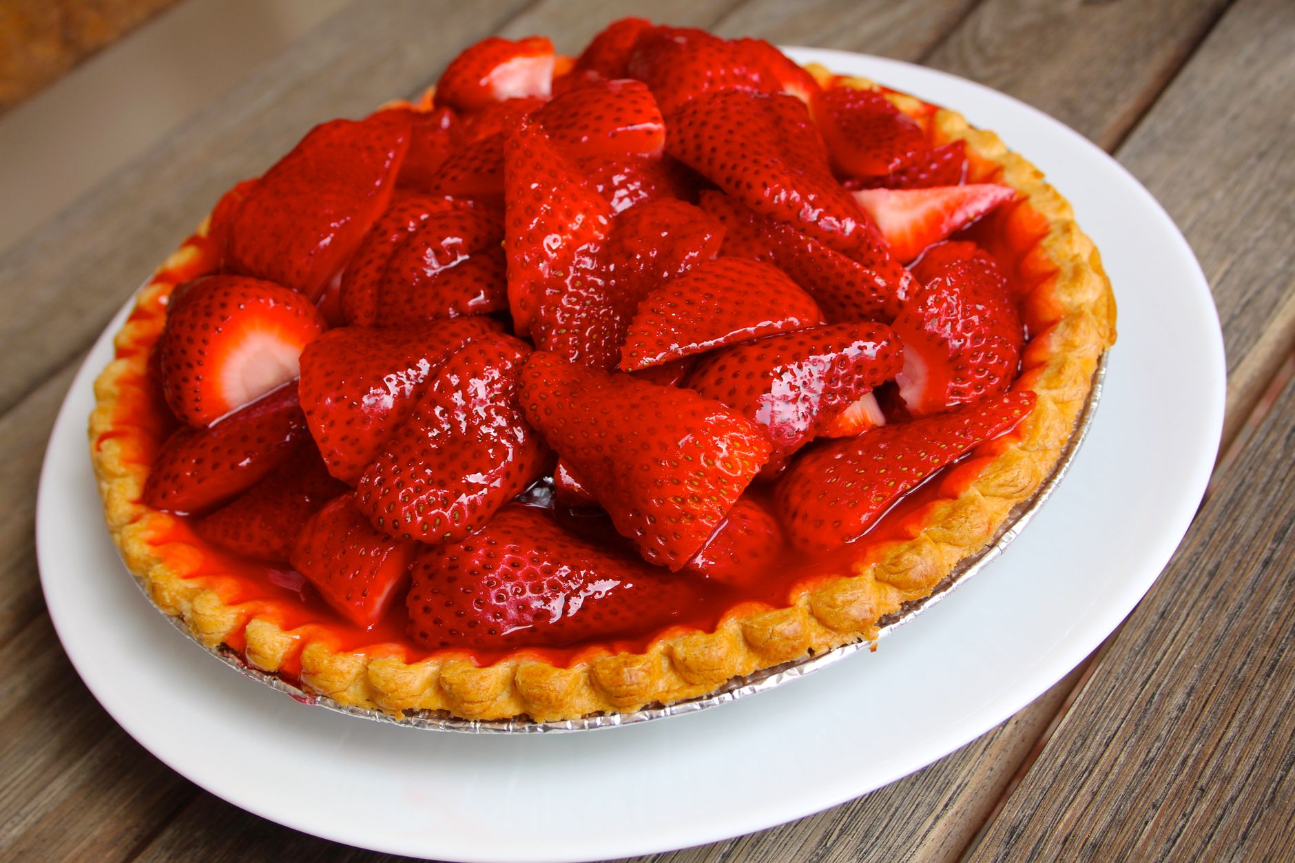 Strawberry Pretzel Pie