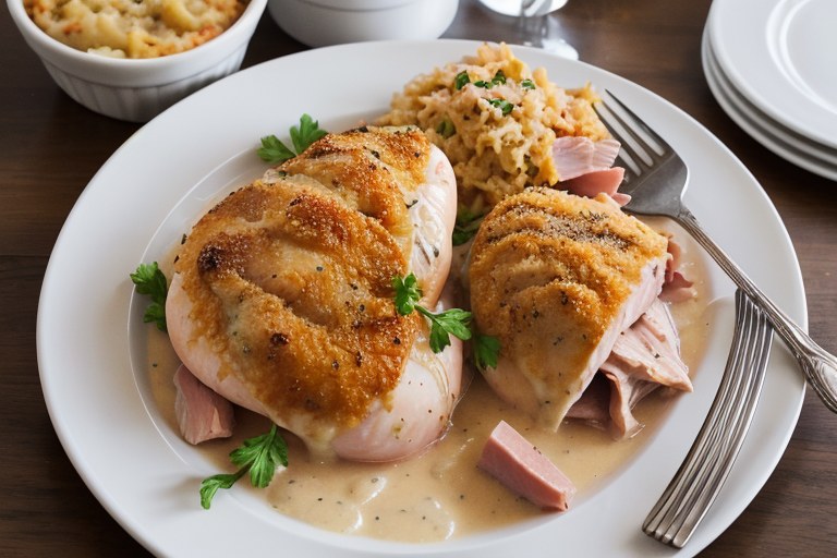Chicken Cordon Bleu Casserole