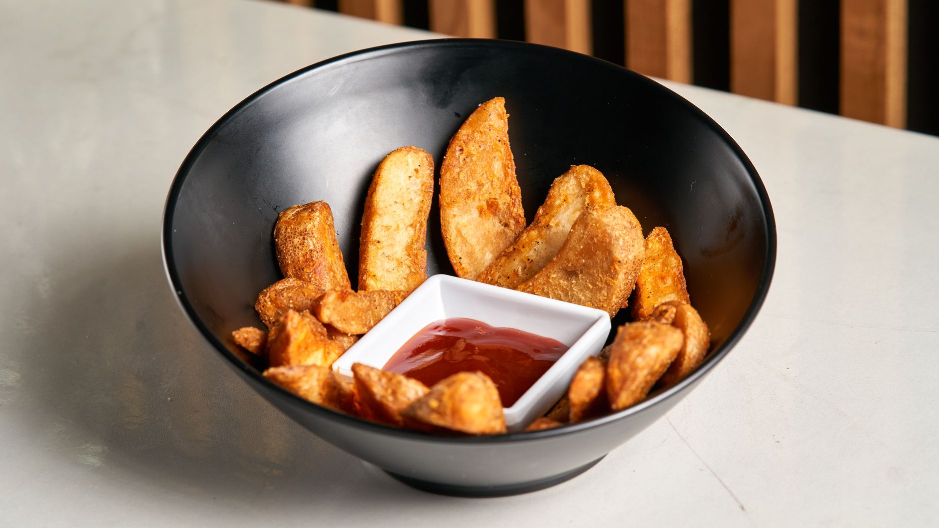 Easy Seasoned Potato Wedges