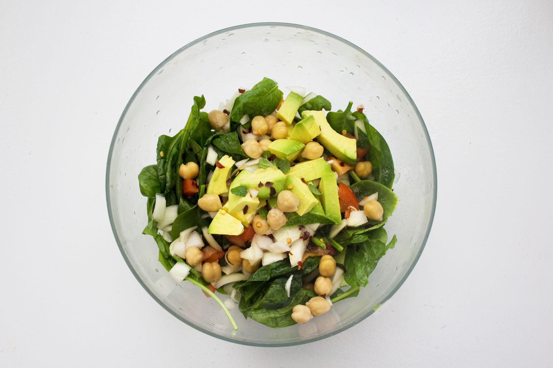 Spinach Orzo Salad