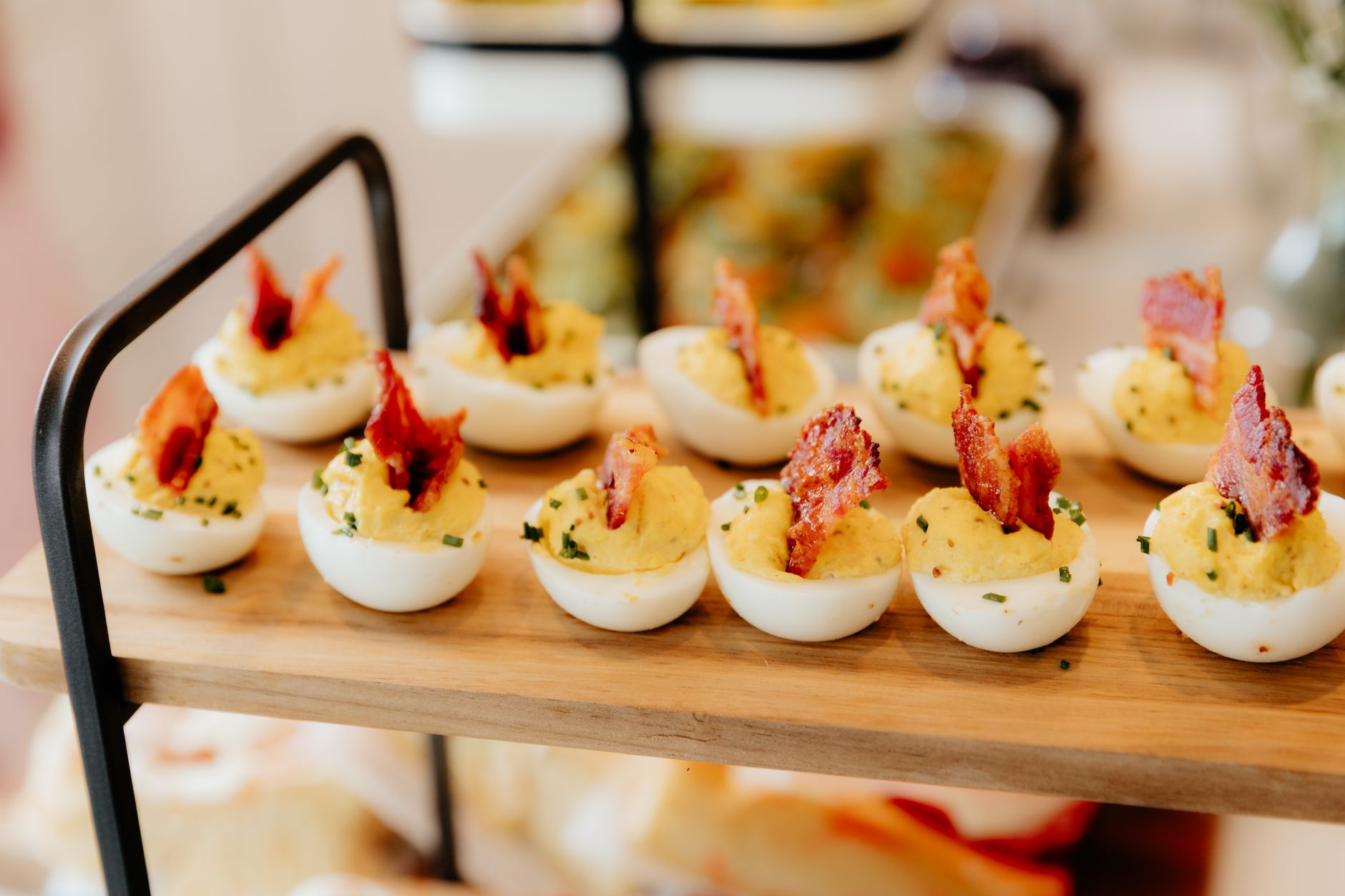 Crab Deviled Eggs