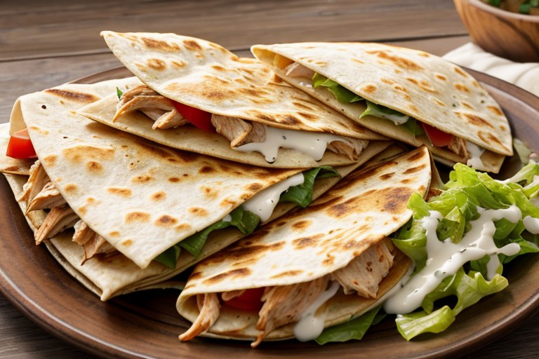 Ranch Chicken Quesadillas