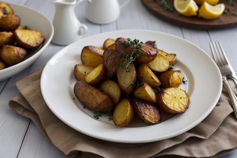Crispy roast potatoes