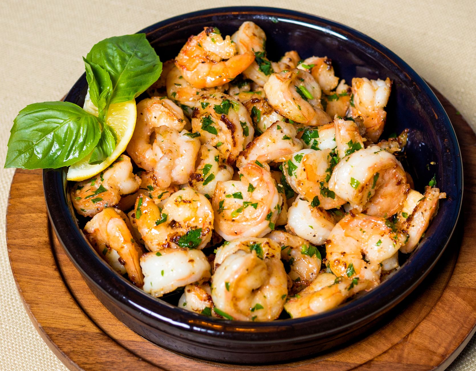 One Pot Lemon Garlic Shrimp and Rice