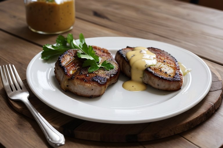 Honey Mustard Pork Chops