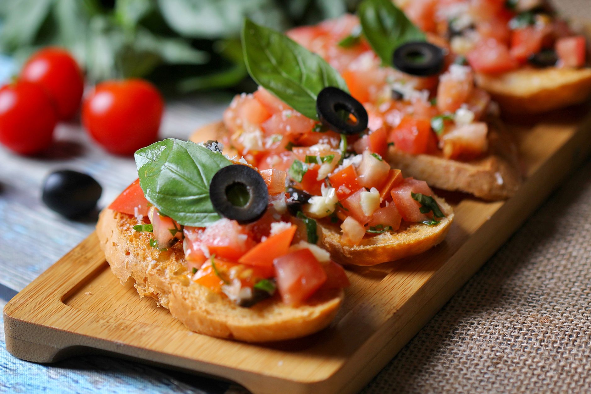Olive Bruschetta
