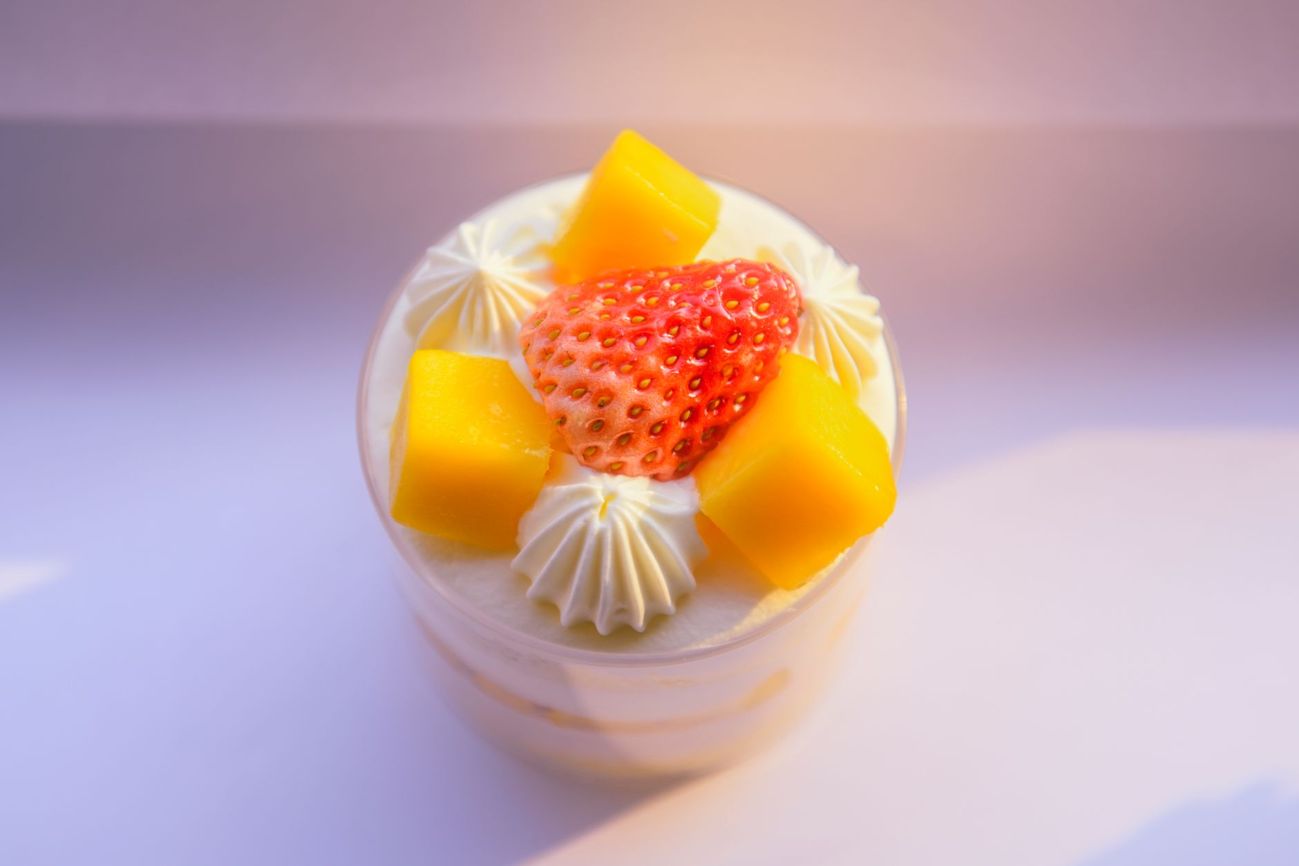 Passion fruit mousse