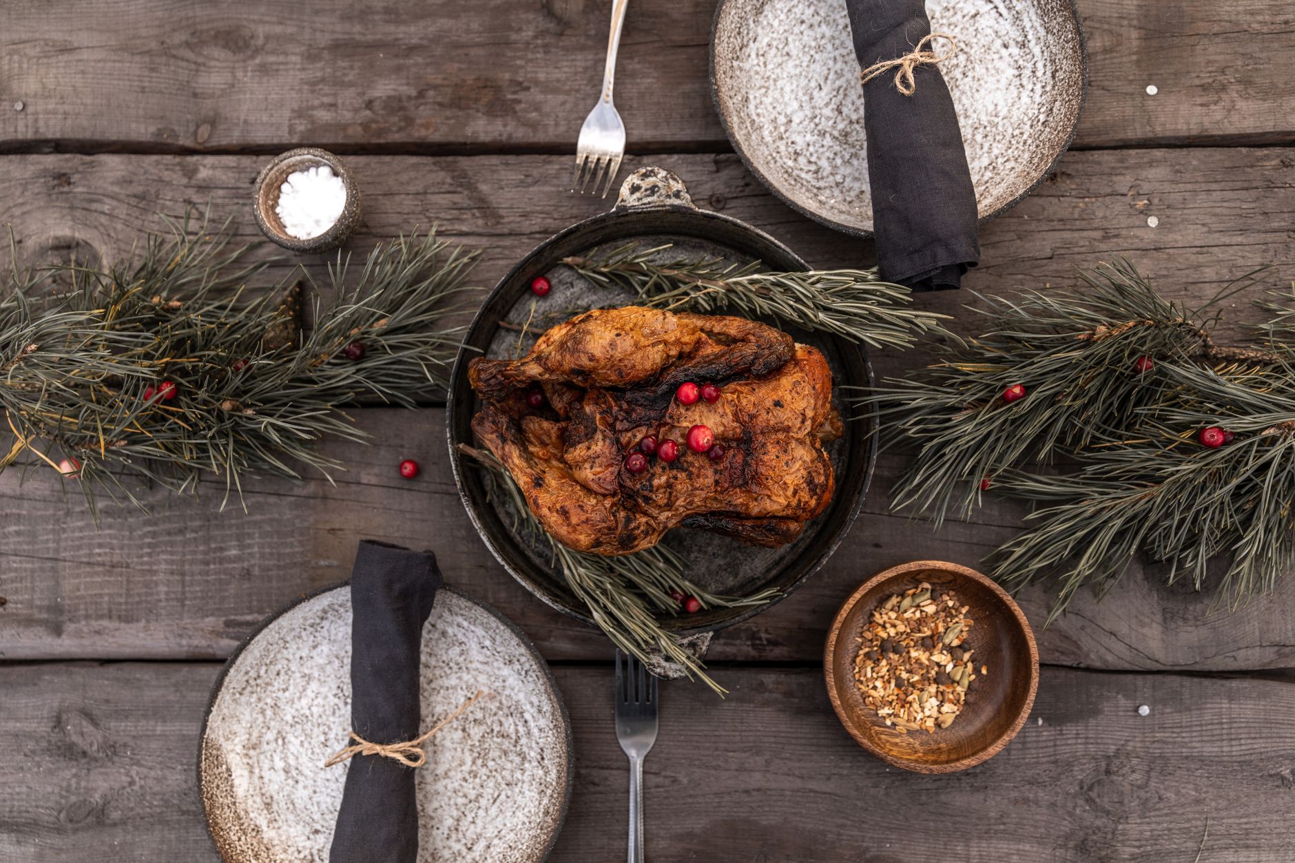 Cranberry-Maple-Glazed Turkey