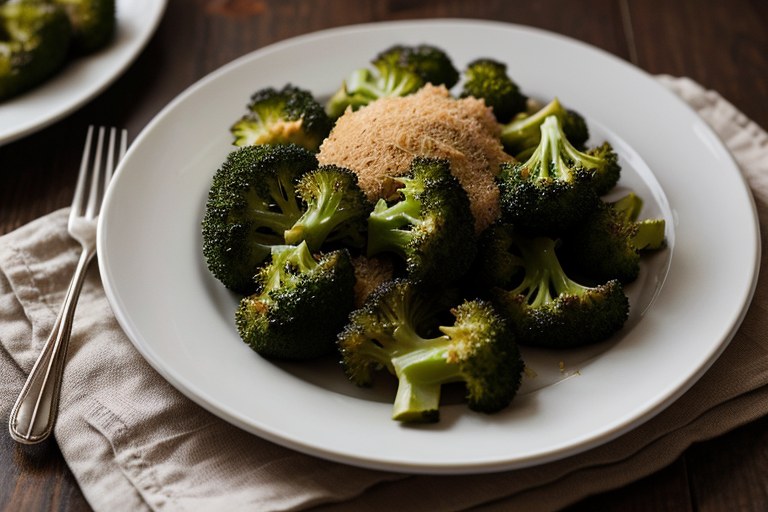 Easy Garlic Parmesan Broccoli