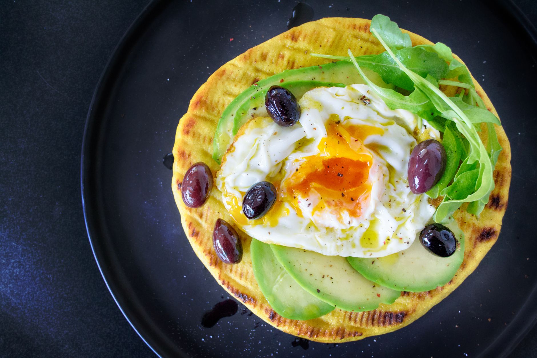 Avocado Breakfast Pita