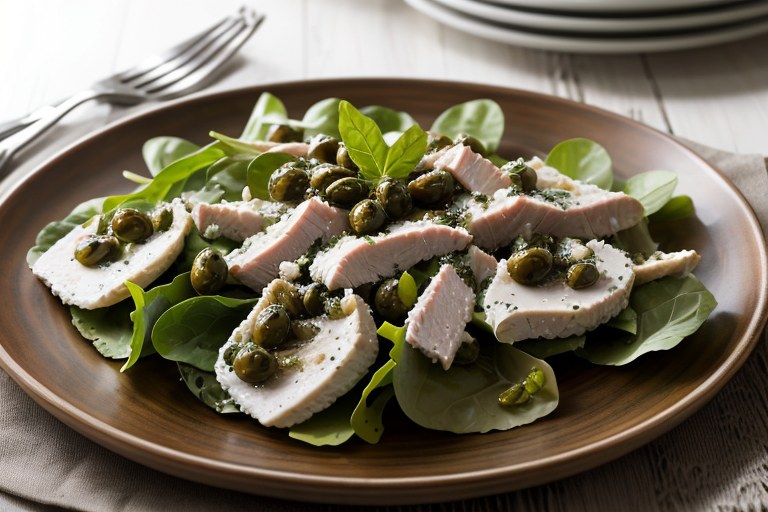 Turkey tonnato salad