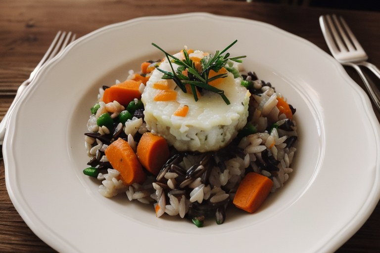 Wild Rice and Vegetable Casserole