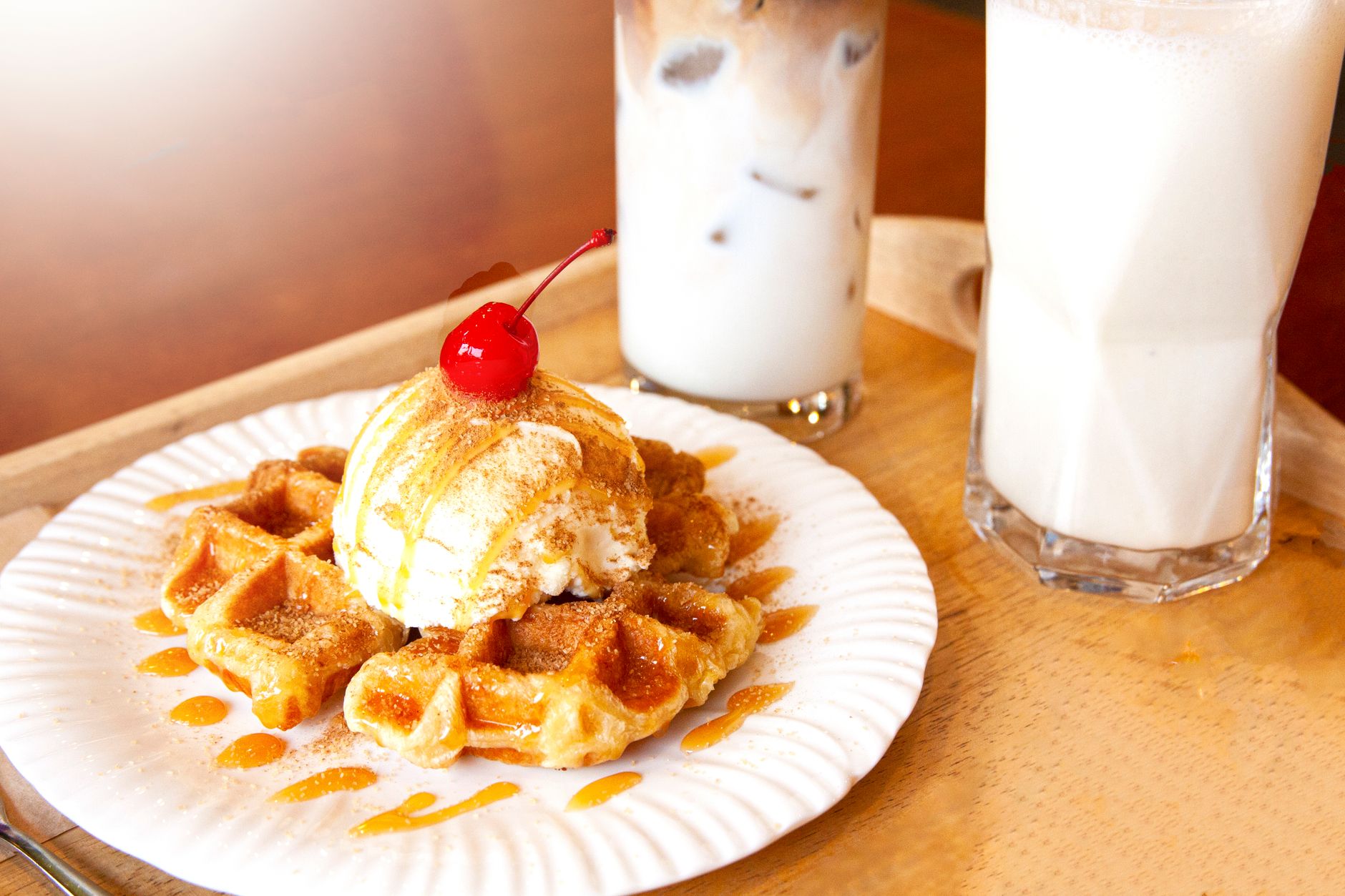 Cinnamon Waffles