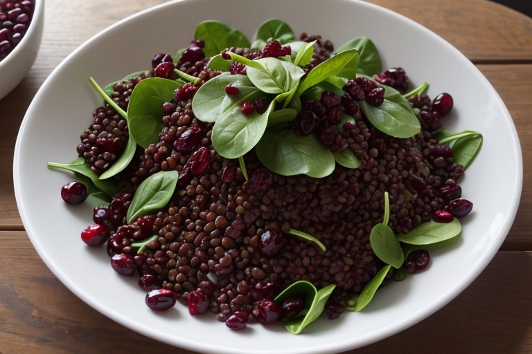 Lentil and Cranberry Salad