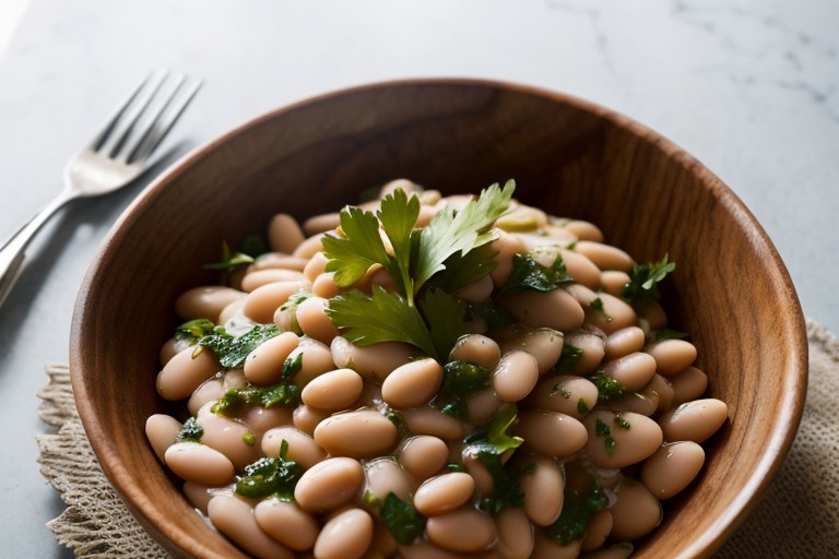 Marinated White Beans