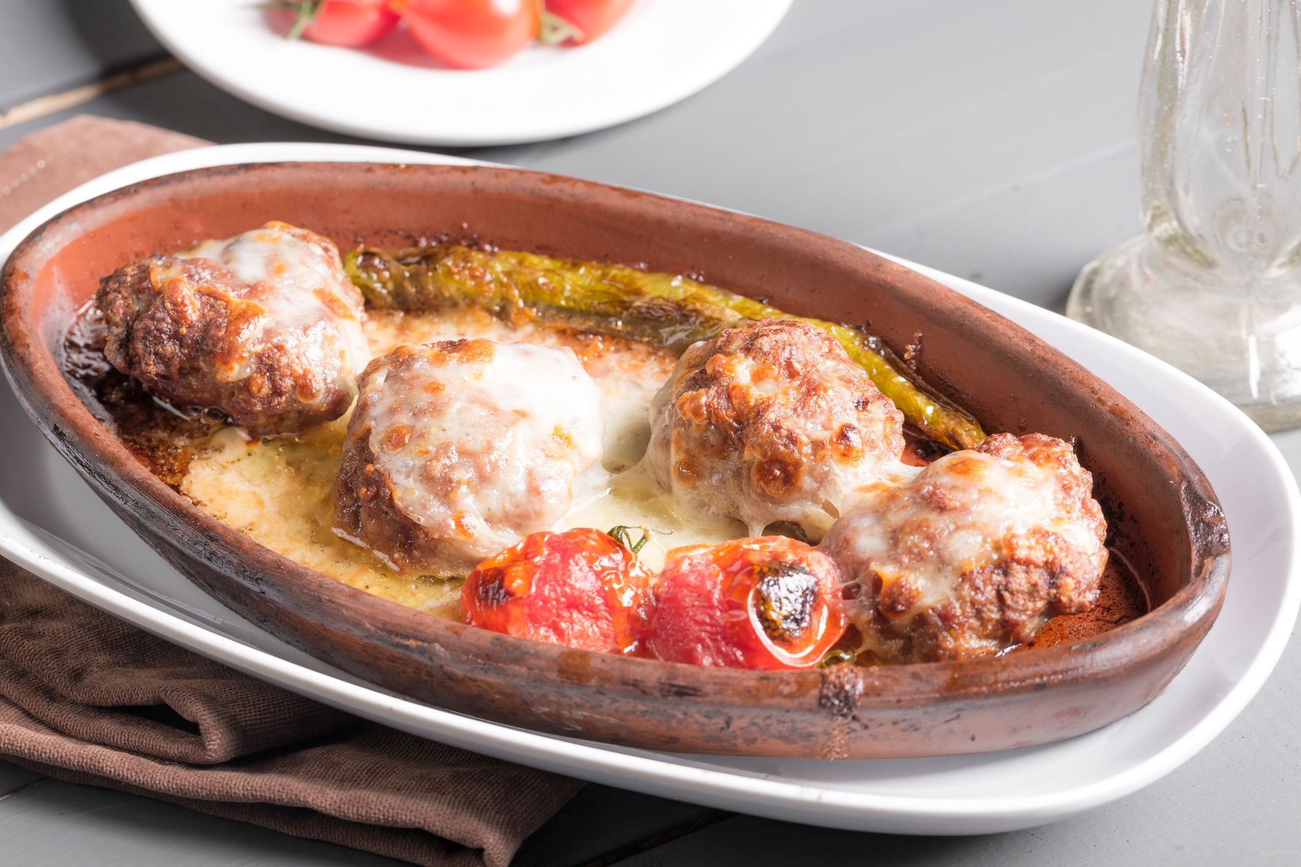 Beef Kofta Meatballs with Roasted Vegetables