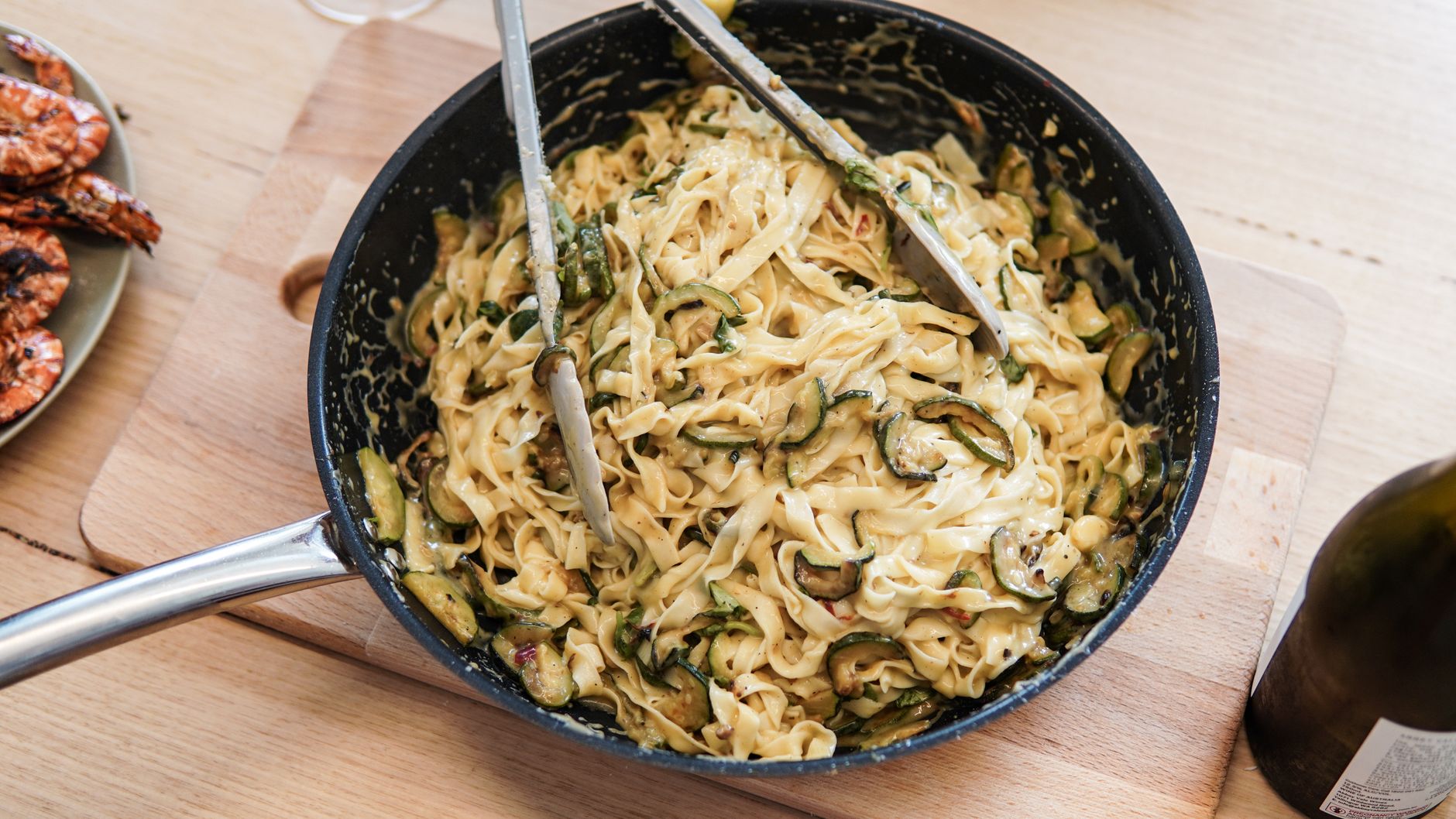 Cheesy Zucchini Saute