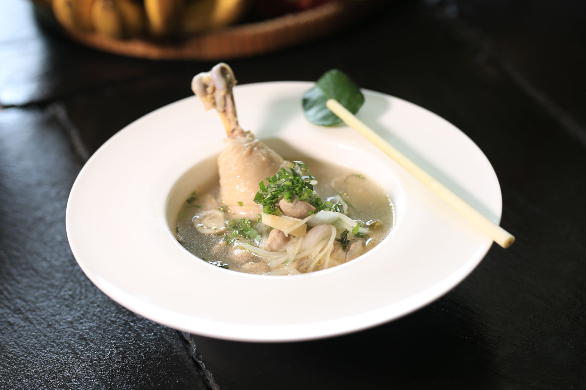 Lemongrass Ginger Chicken Noodle Soup