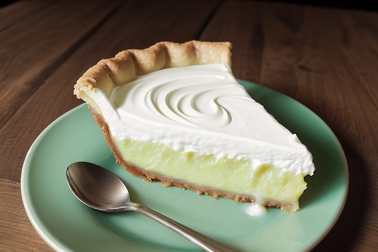 Mile-High Lime Pie