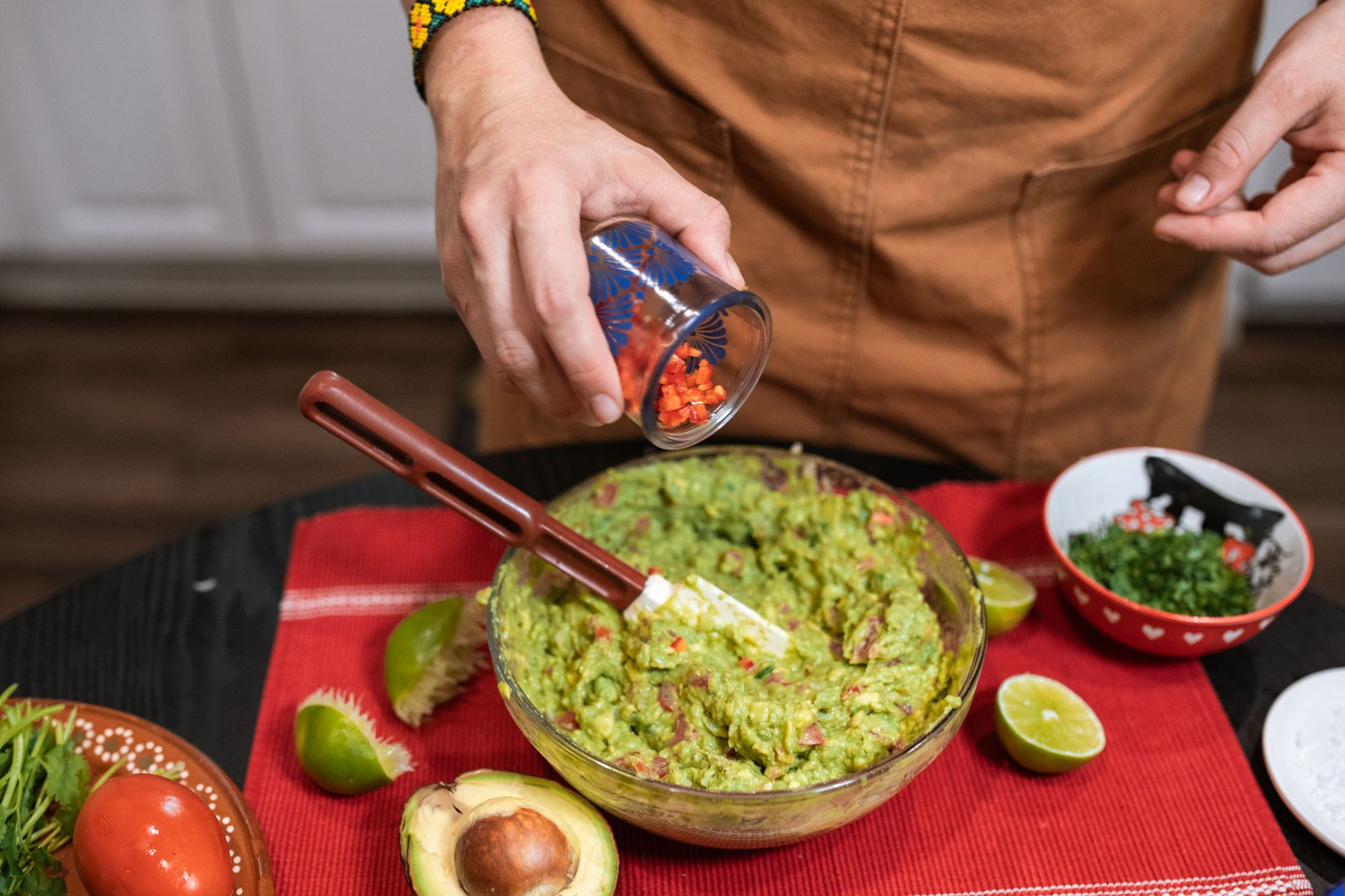 Spicy Tuna Guacamole Bowls