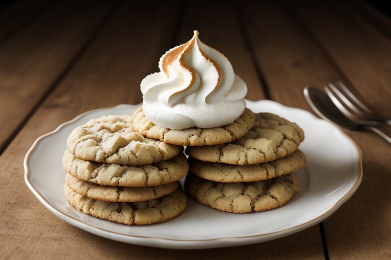Bananas Foster Cookies