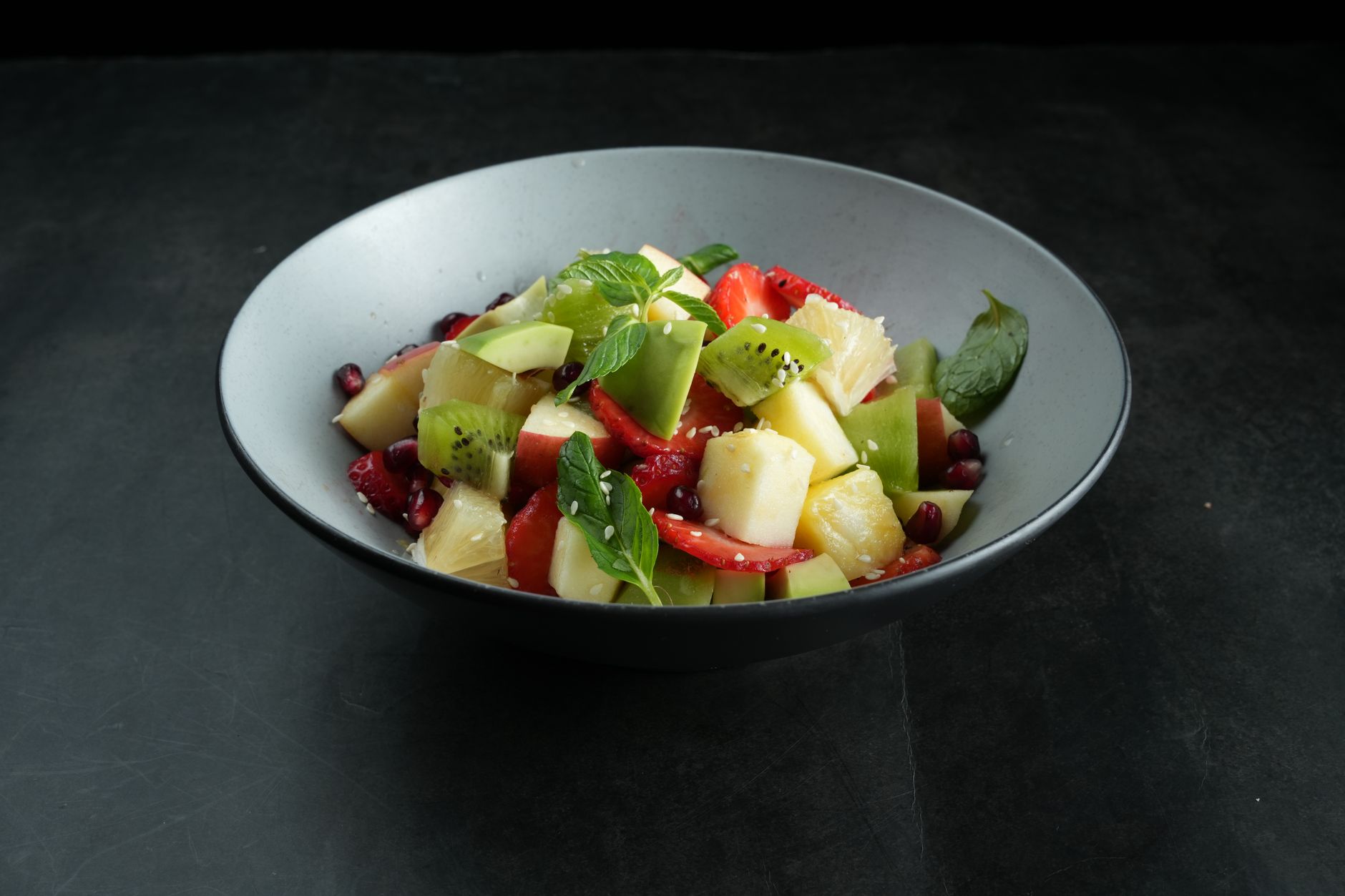 Fruit with Poppy Seed Dressing