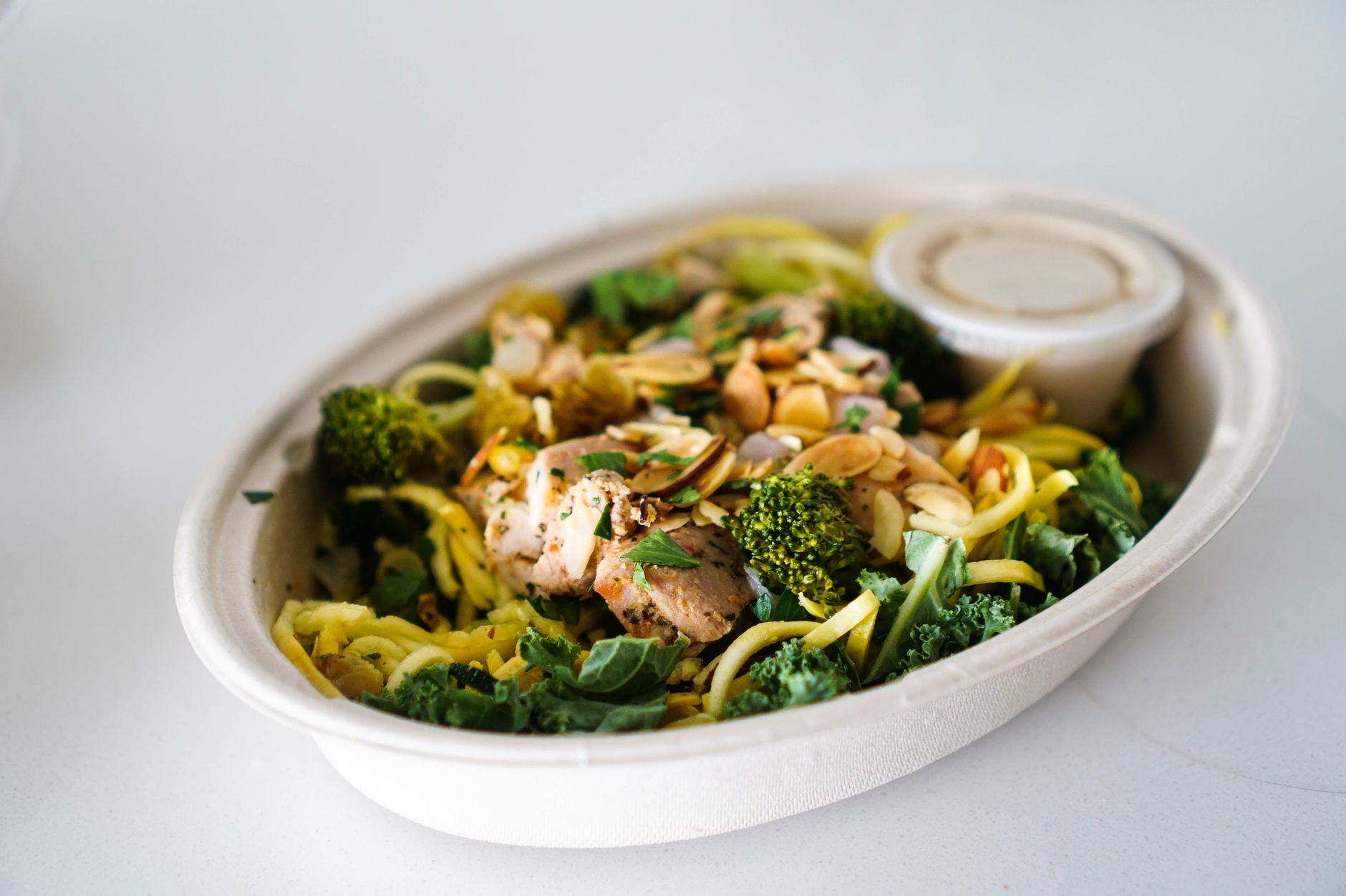 Broccoli Cheddar Chicken Salad