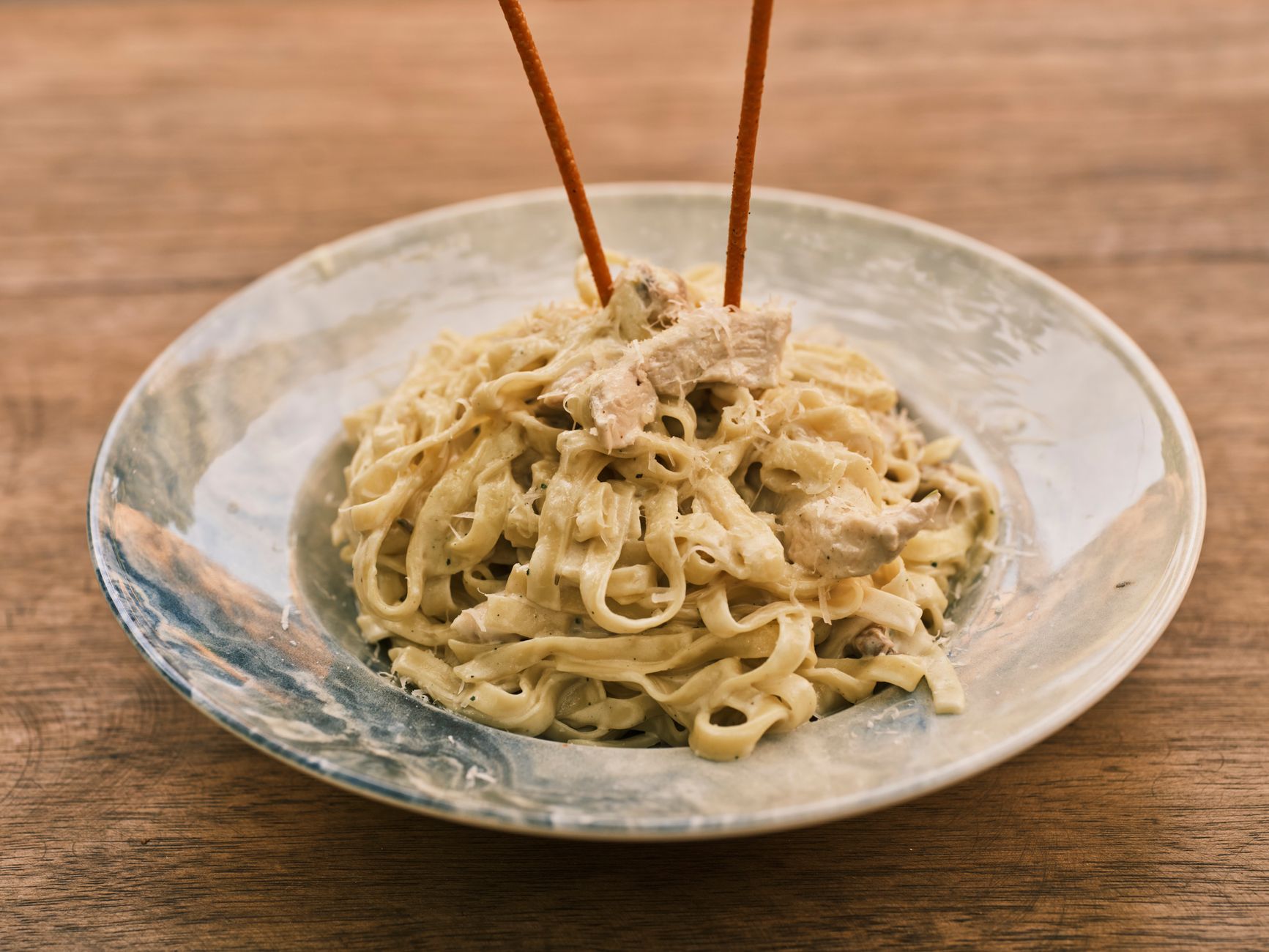 Crockpot Chicken Tetrazzini
