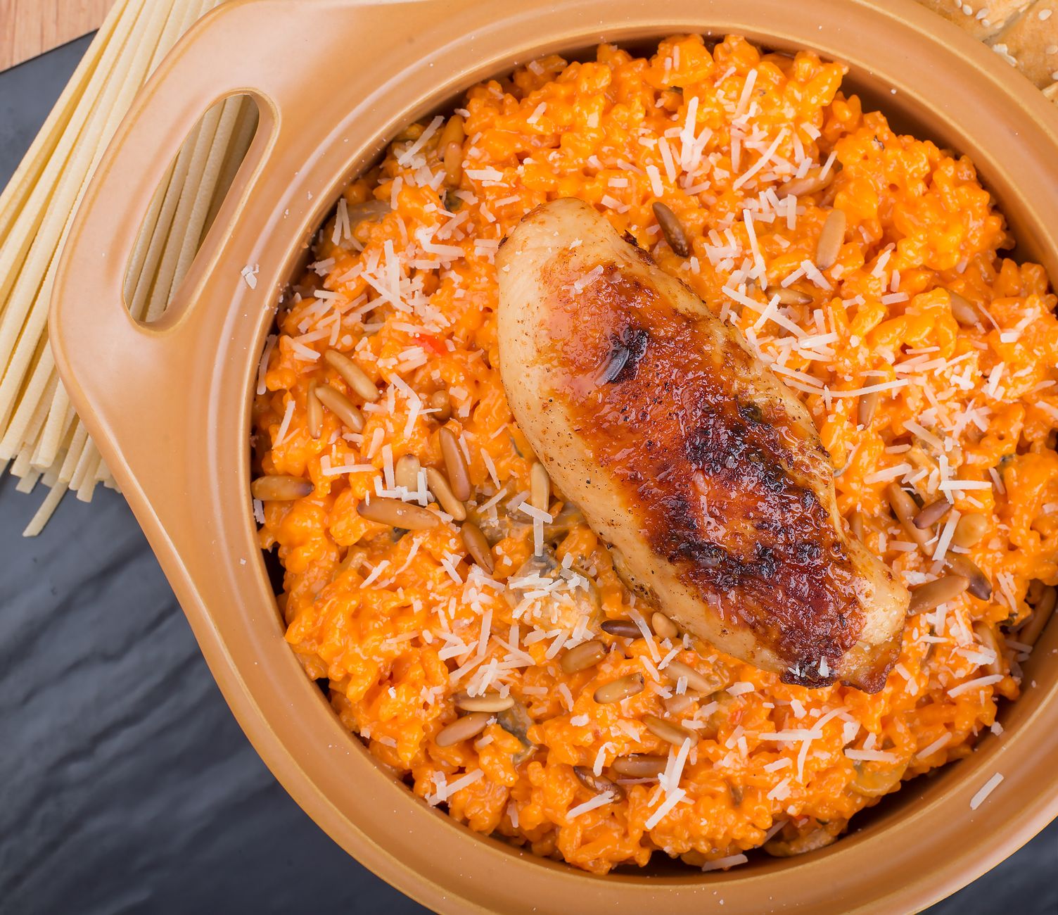 Chicken & Spaghetti Squash