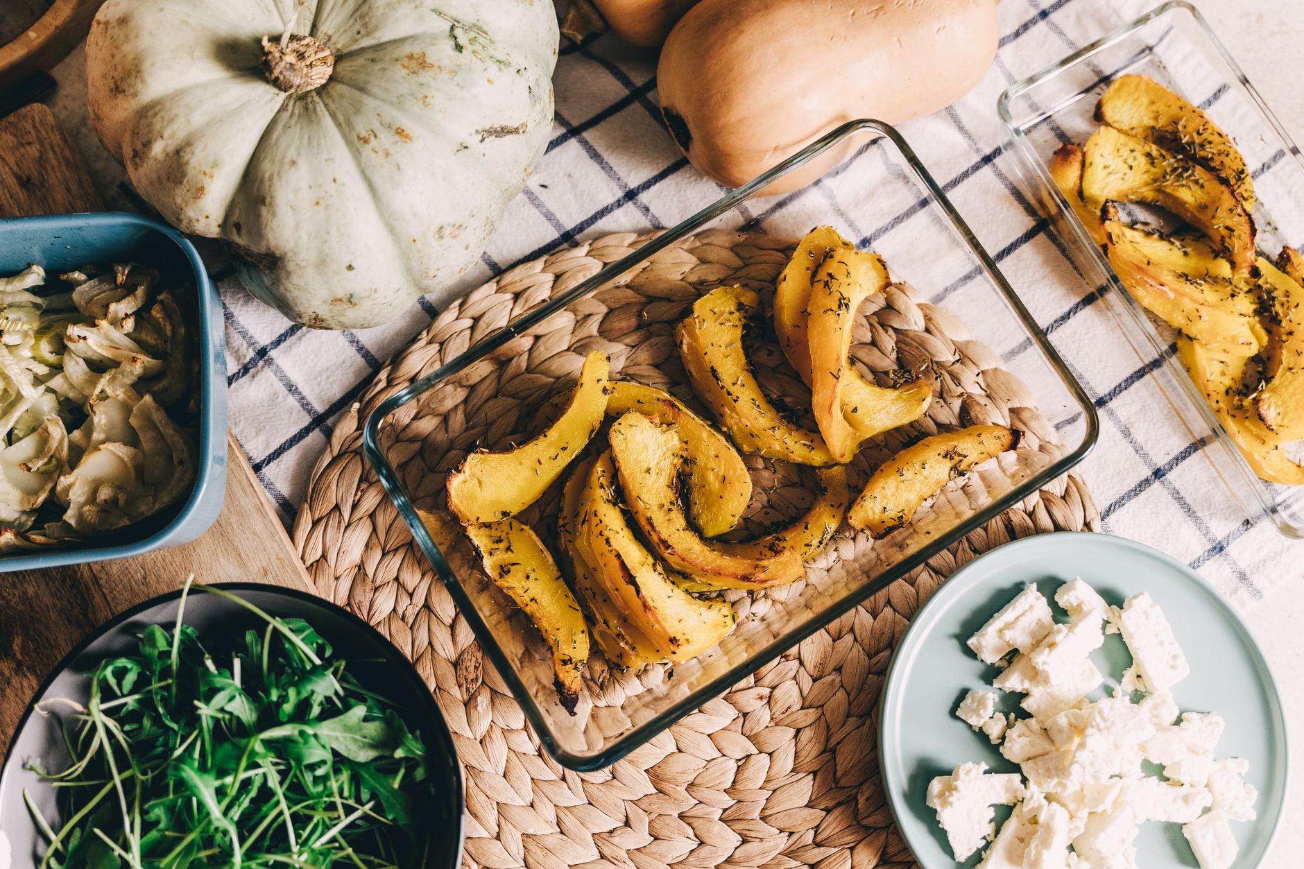 Smoky Maple Roasted Acorn Squash