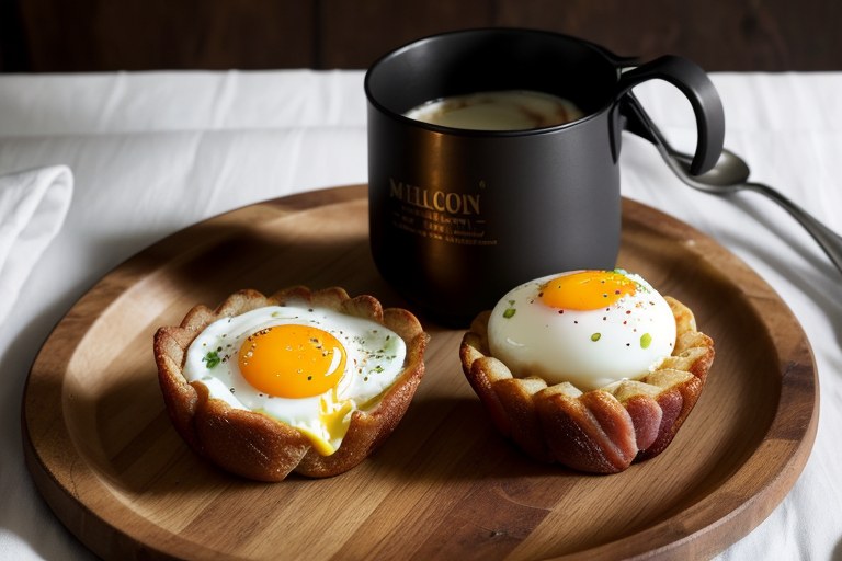Air-Fryer Bacon Egg Cups