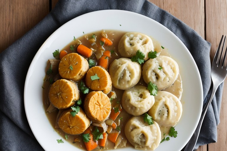 Slow Cooker Chicken & Dumplings