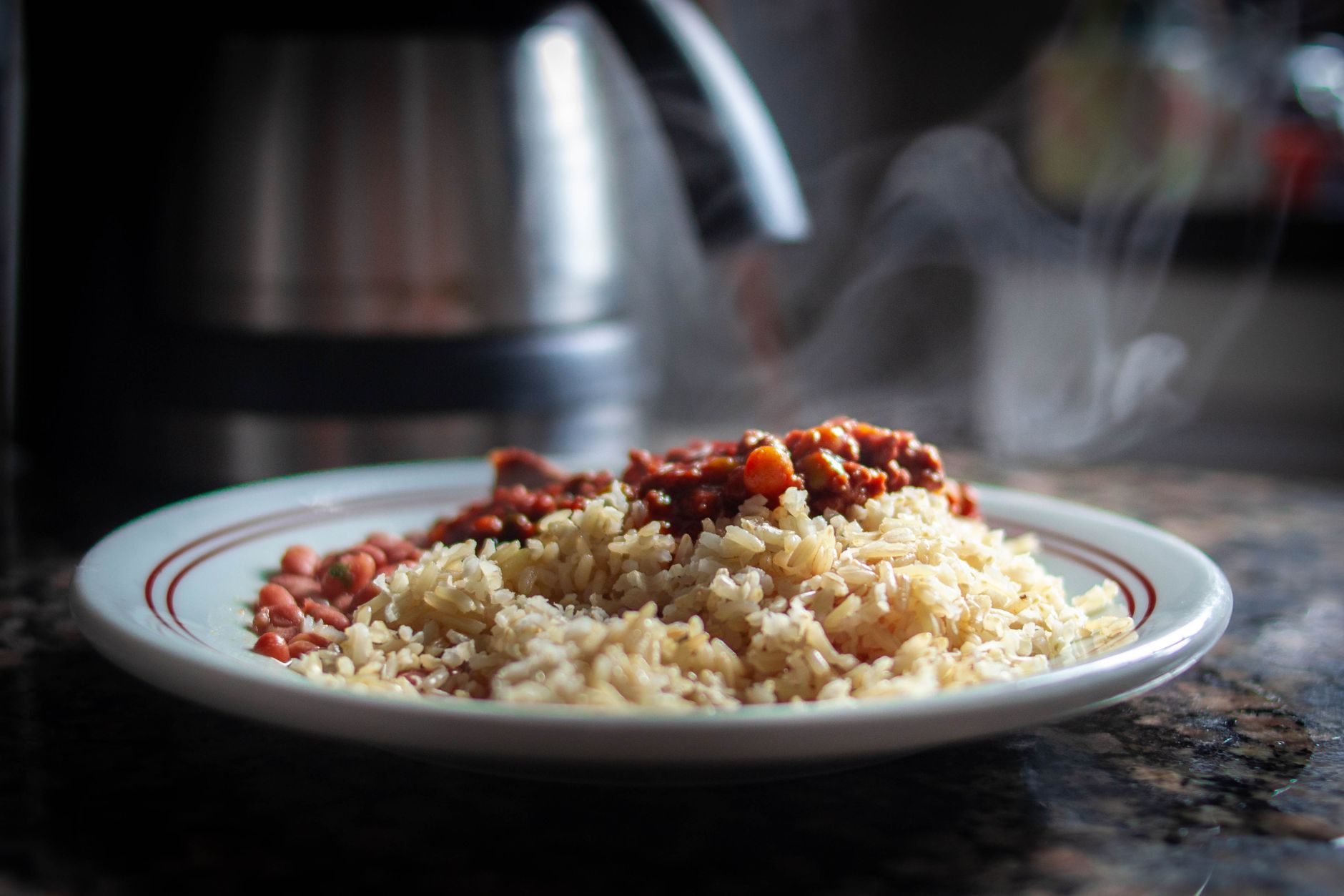 Quickie Red Beans and Rice