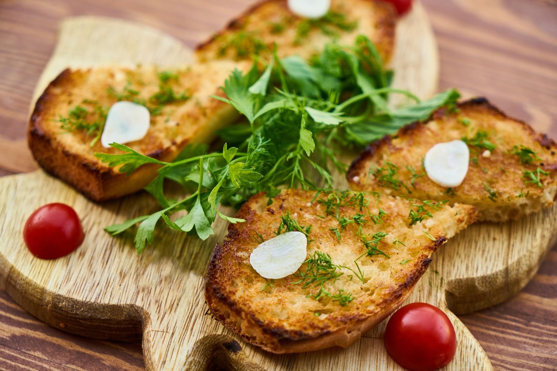 Homemade Freezer Garlic Bread
