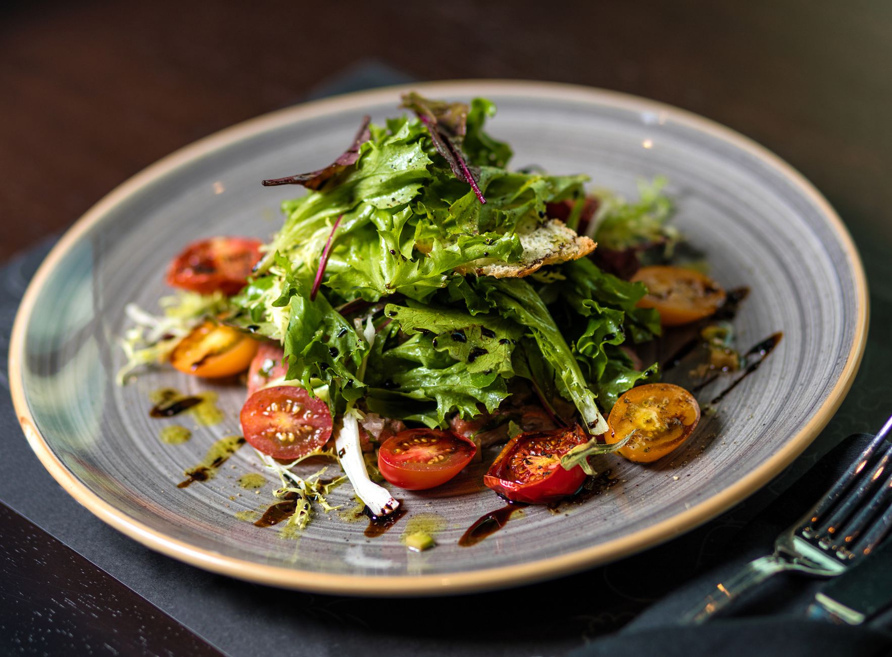 Tomatoes with Vinaigrette