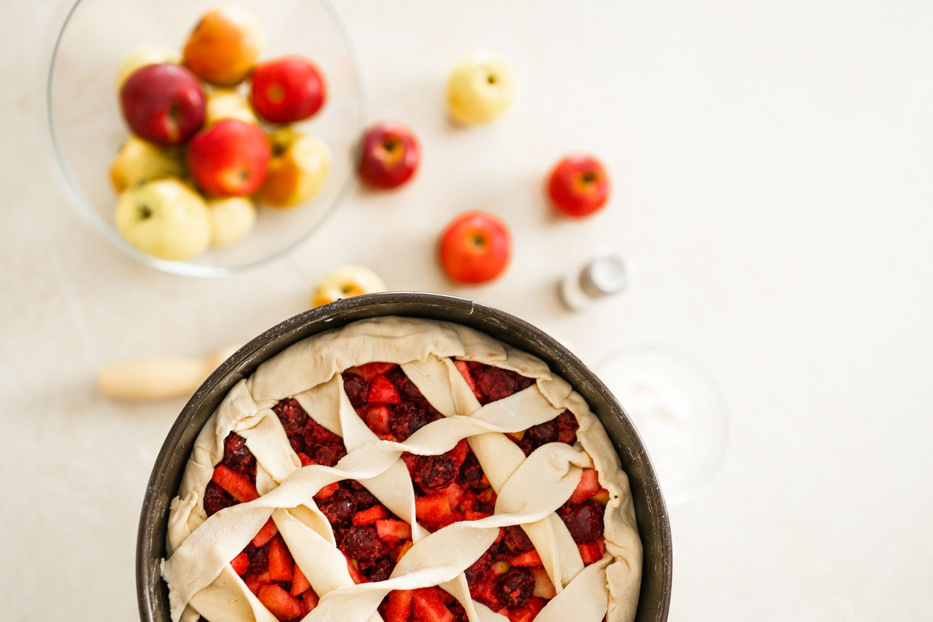 Cranberry Apple Sheet Pie